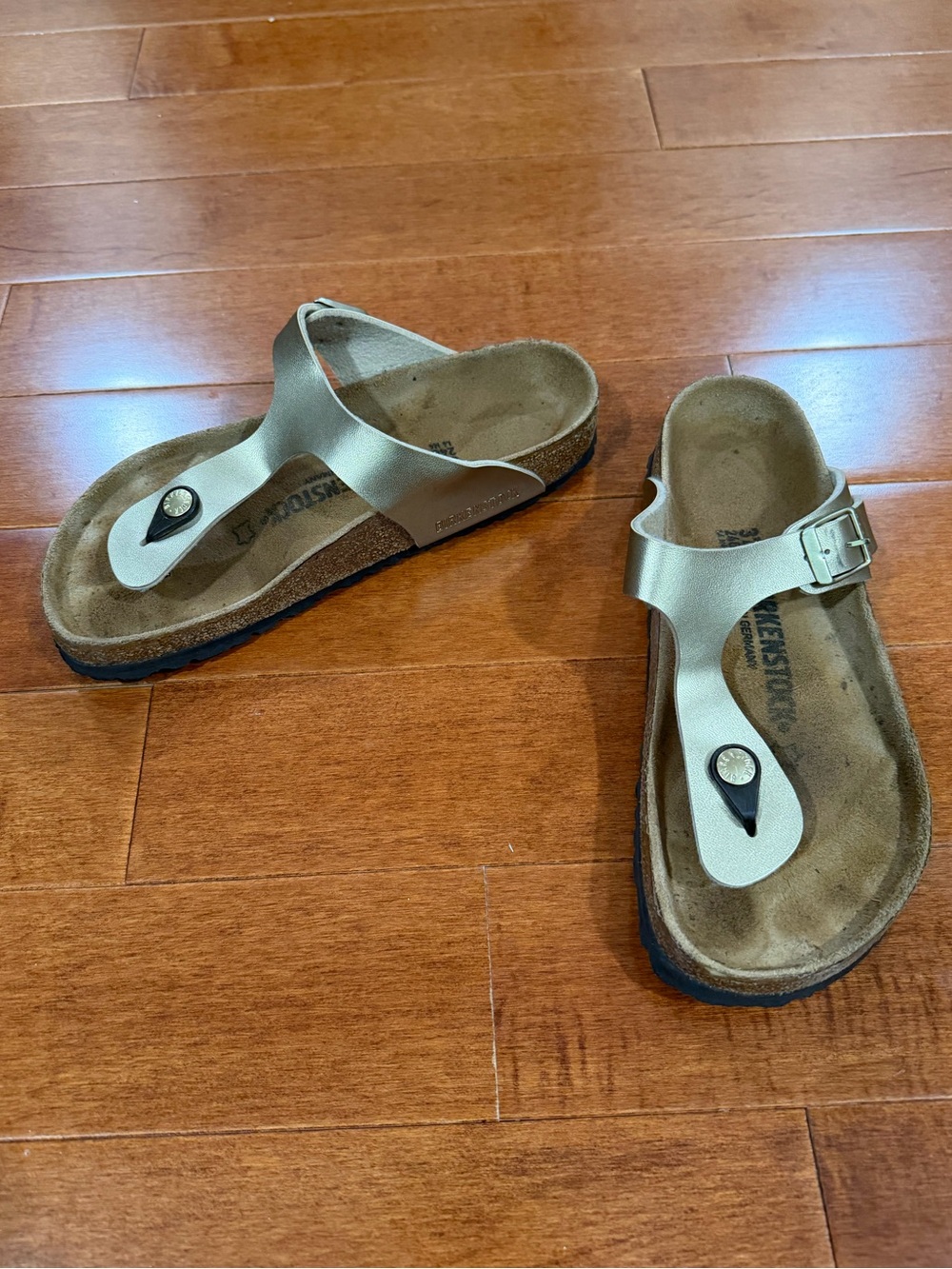 Birkenstock Gild Birko-Flor Thong Gizeh Sandals Shoes Sz. 37 (6)